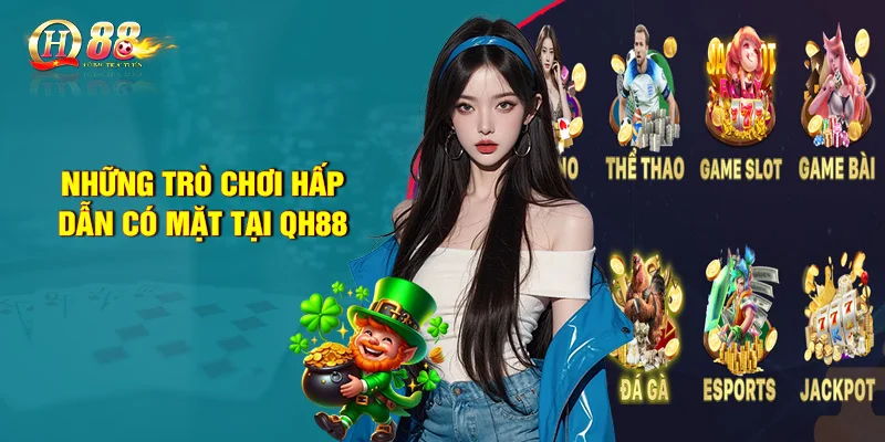Kho trò chơi hấp dẫn tại QH88